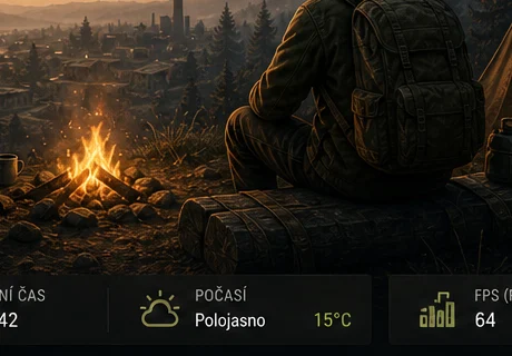 Táborák v DayZ atmosféře